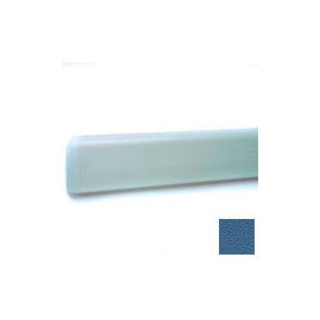 Pawling Wall Guard W/Rounded Top Edge, Aluminum Retainer, 4"H x 12'L, Blue Bird WG-4-12-490